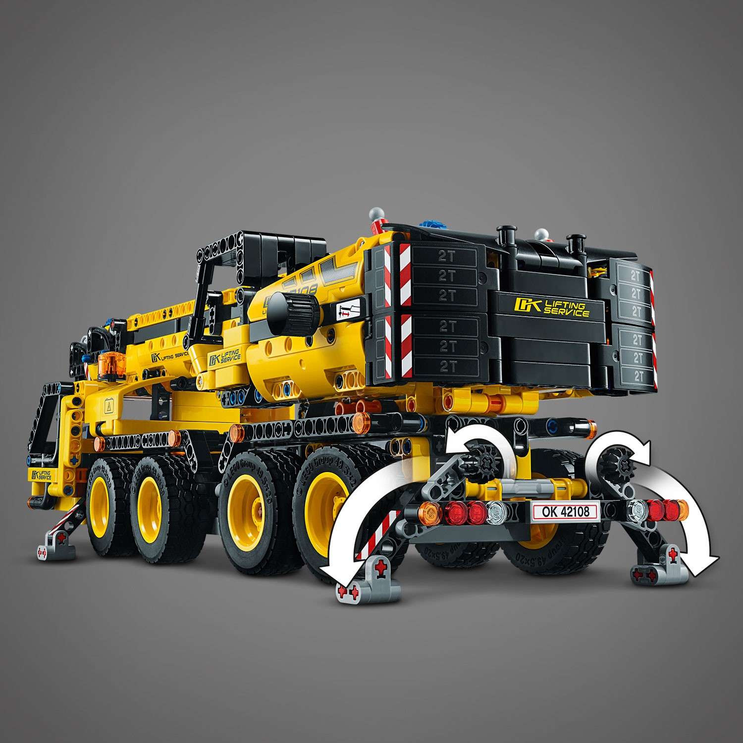 Конструктор LEGO Technic Мобильный кран 42108 - фото 14