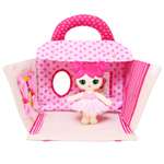 Домик сумочка Мякиши кукла Lola и набор одежды развивающие игрушки подарок для девочки