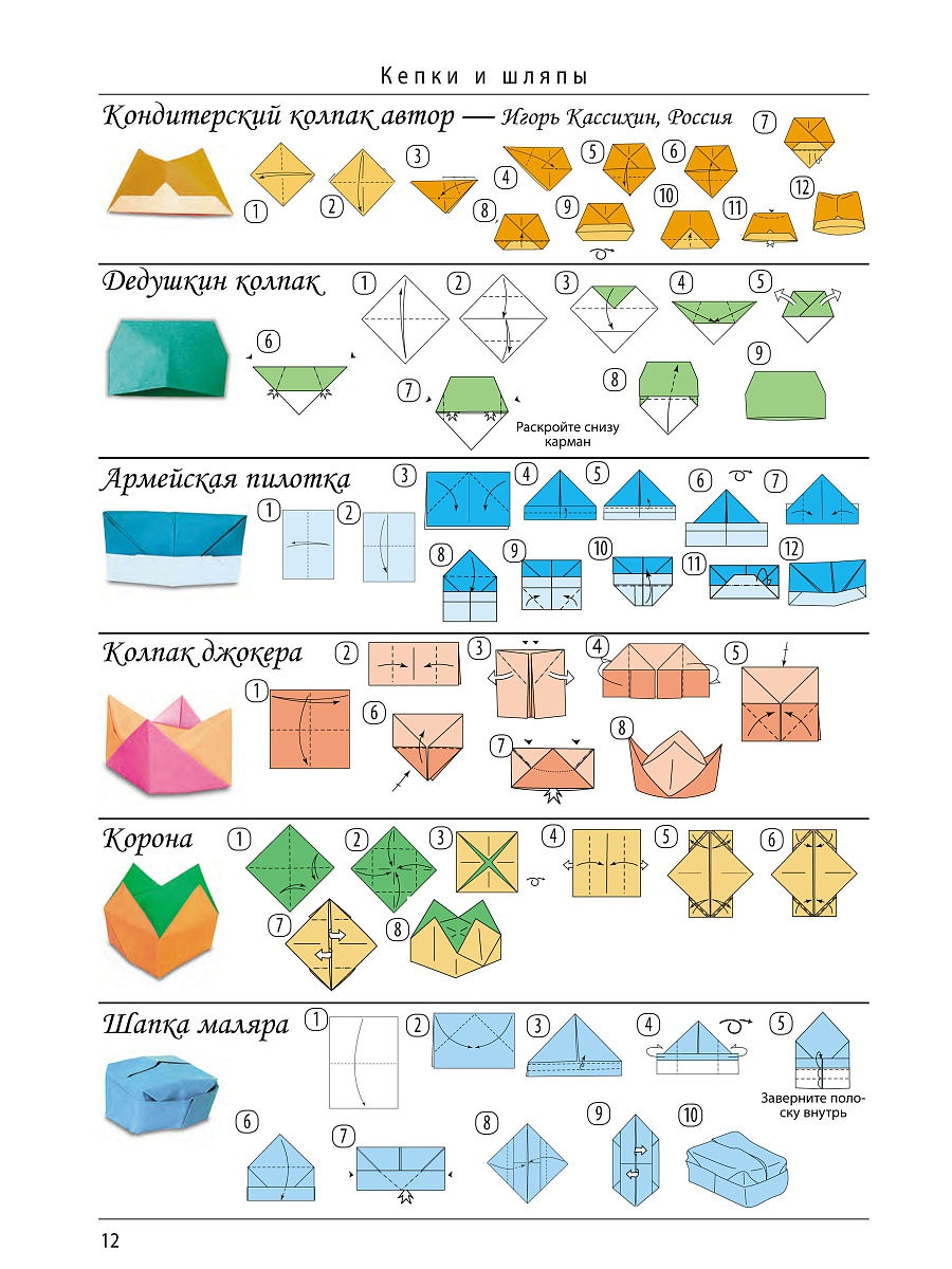Все об оригами. От простых фигурок до сложных моделей