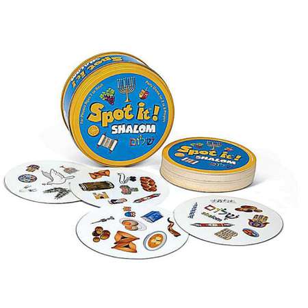 Настольная игра Дубль Spot It Shalom MagicStyle похожа на доббль