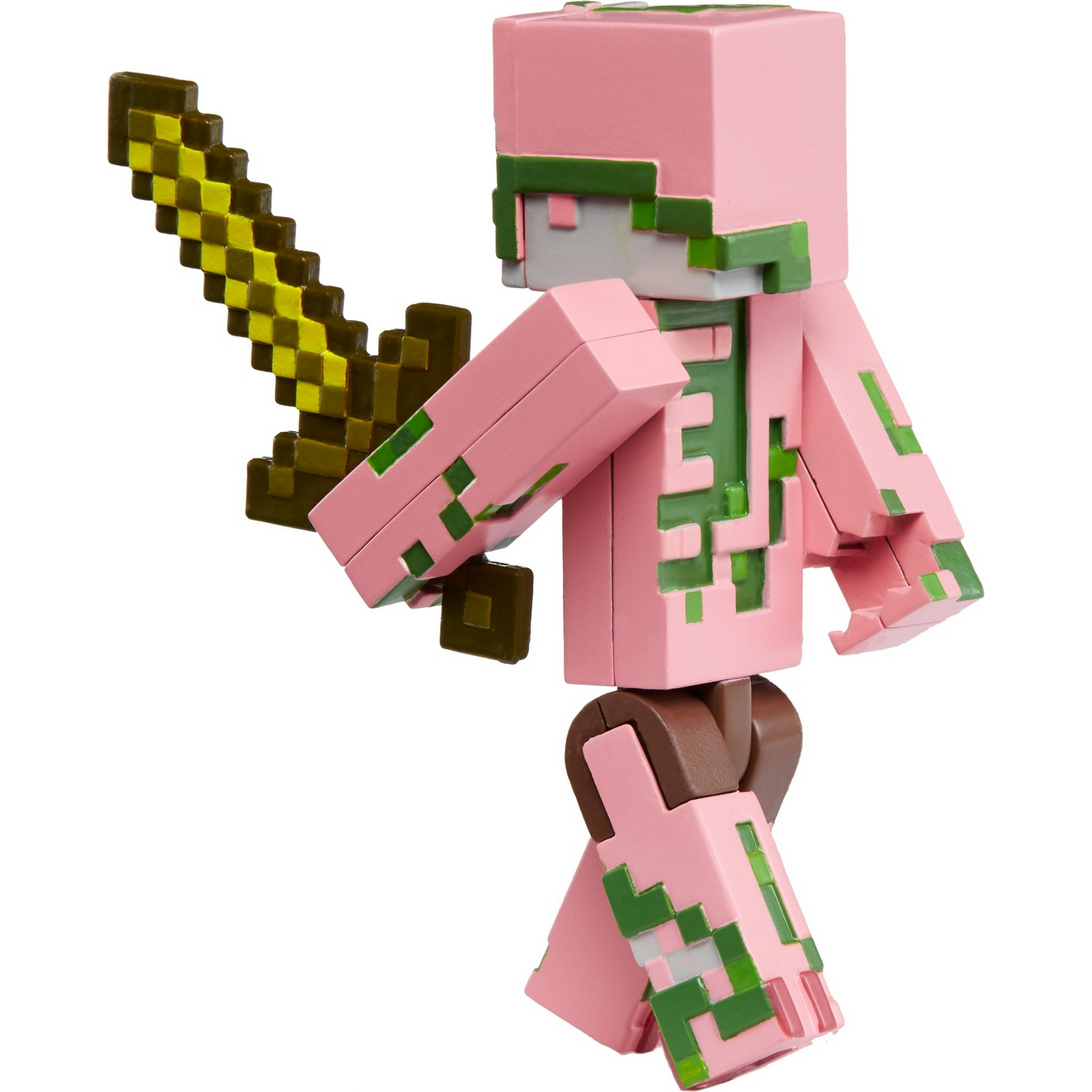 Фигурка Minecraft Зомби-свиночеловек с аксессуарами GLC69 - фото 3
