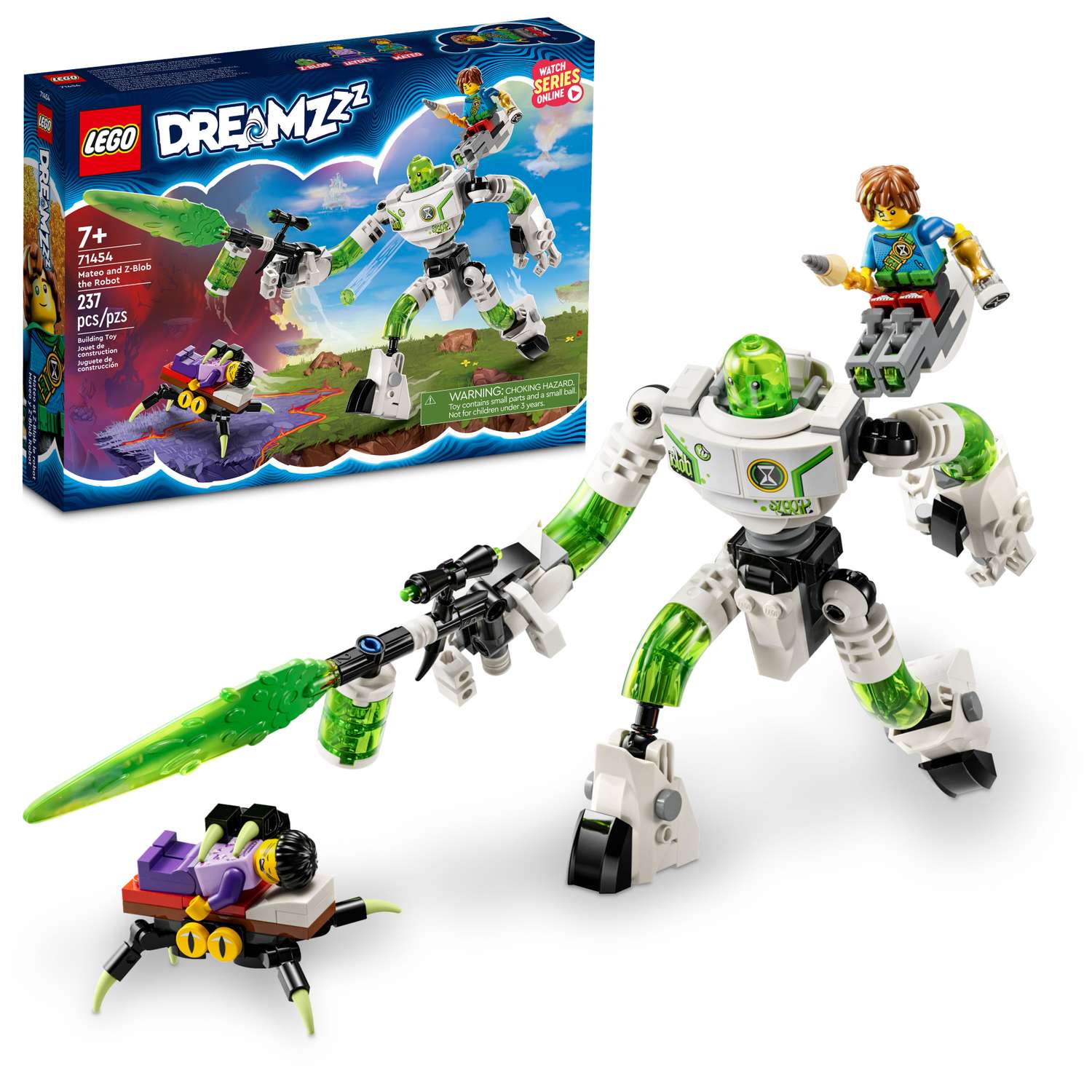 Конструктор LEGO DREAMZzz Матео и робот Z-blob 71454 - фото 1