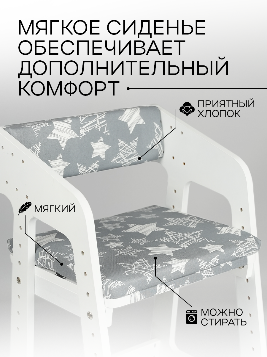 Стульчик для кормления Klikkin классический - фото 2