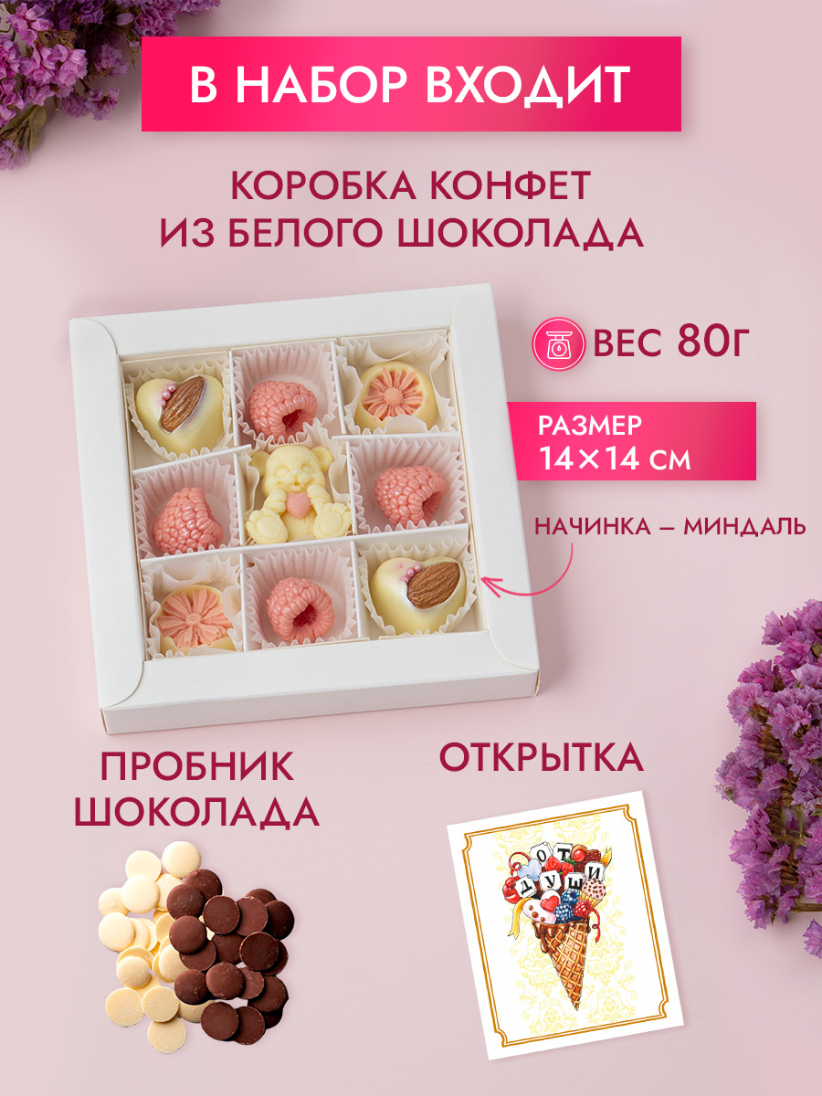 Набор шоколадных конфет Choc-Choc Медвежонок - фото 3