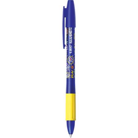 Ручка гелевая стираемая Bic Illusion Синий цвет 516518