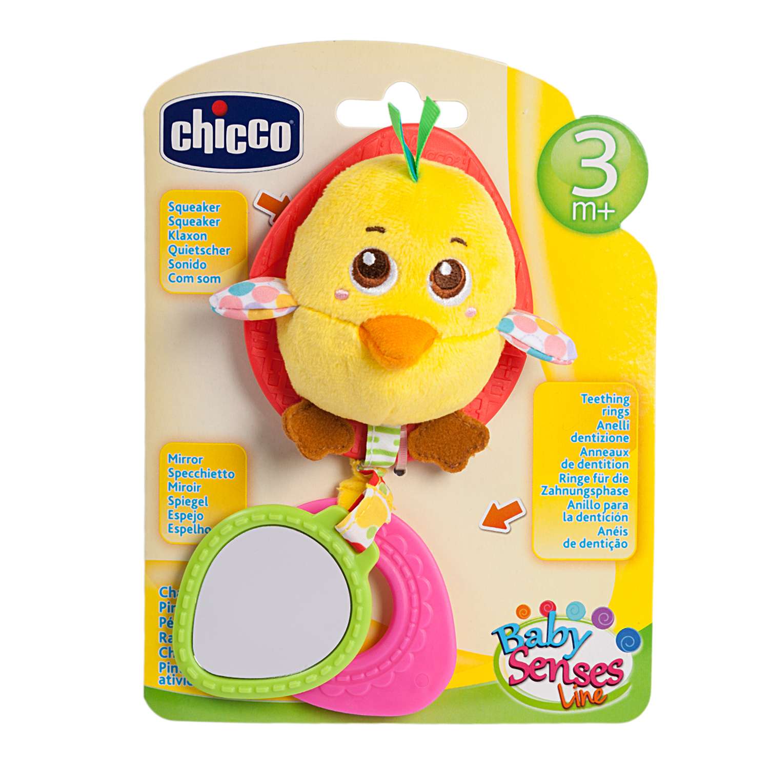 Игрушка-погремушка Chicco Птенчик - фото 3