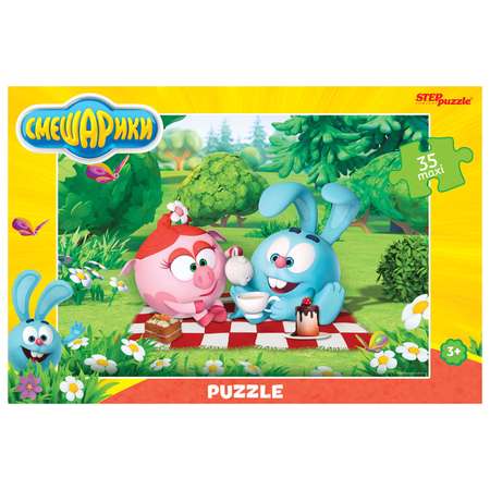 Пазл Step Puzzle Maxi Смешарики 35элементов 91236