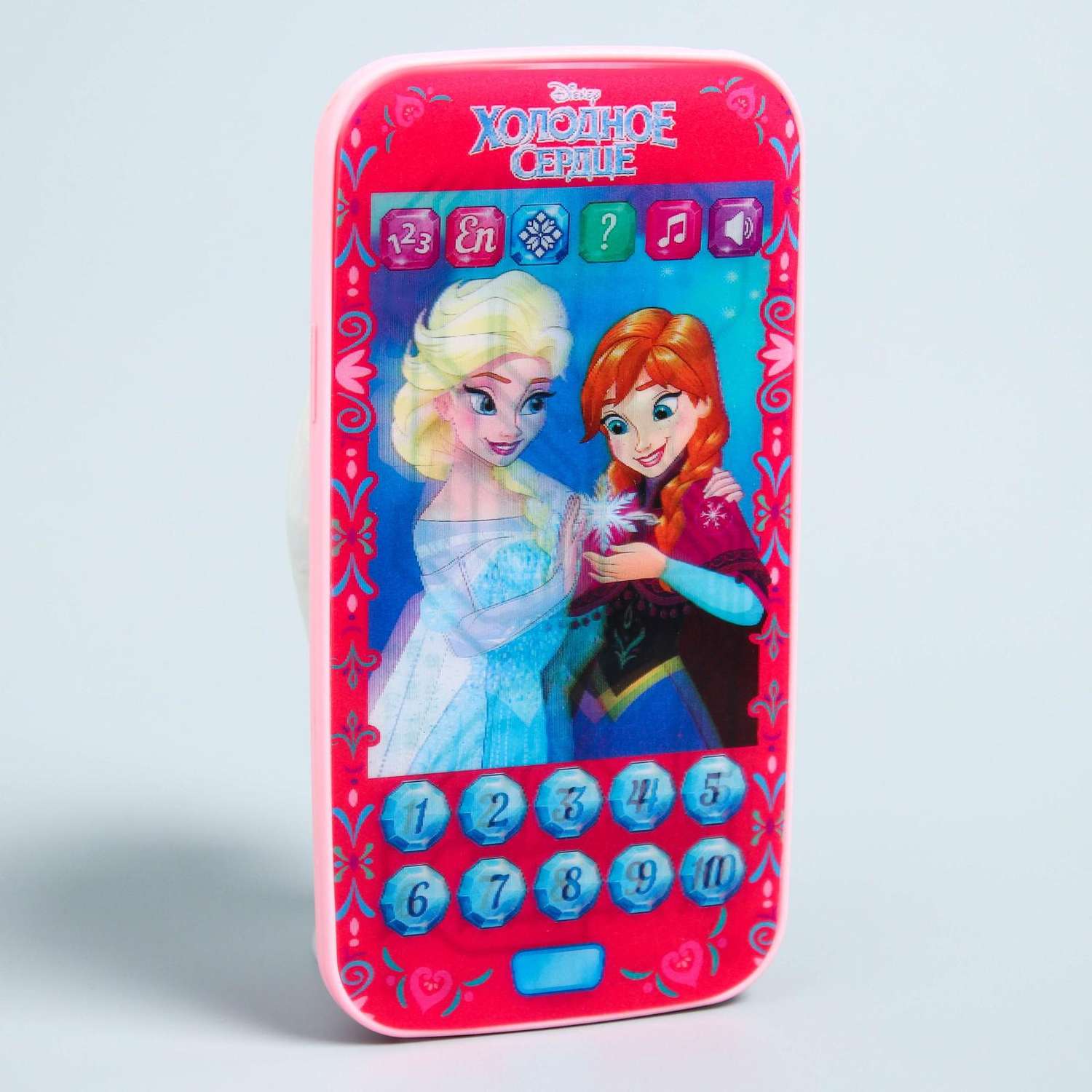 Телефон Disney «Холодное сердце» звук батарейки - фото 2