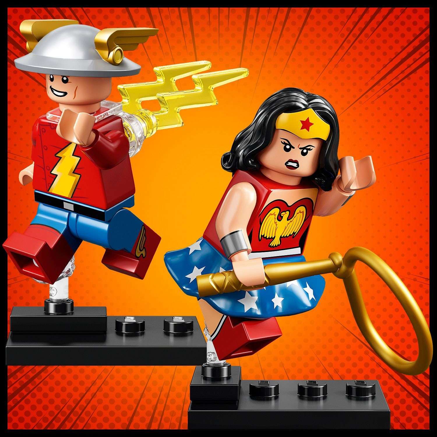 Lego best sale dc minifigure