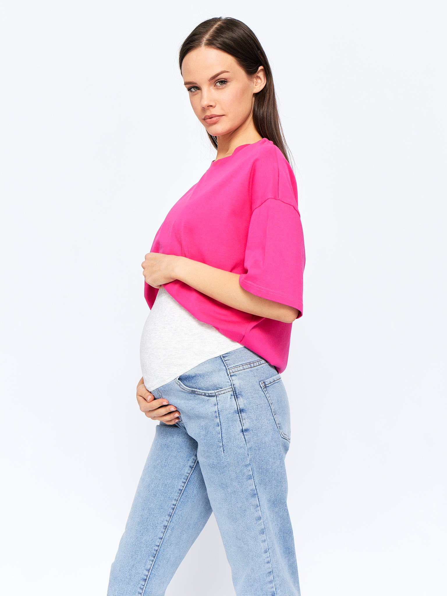Джинсы для беременных PREGGY jeansstreich/blue - фото 8