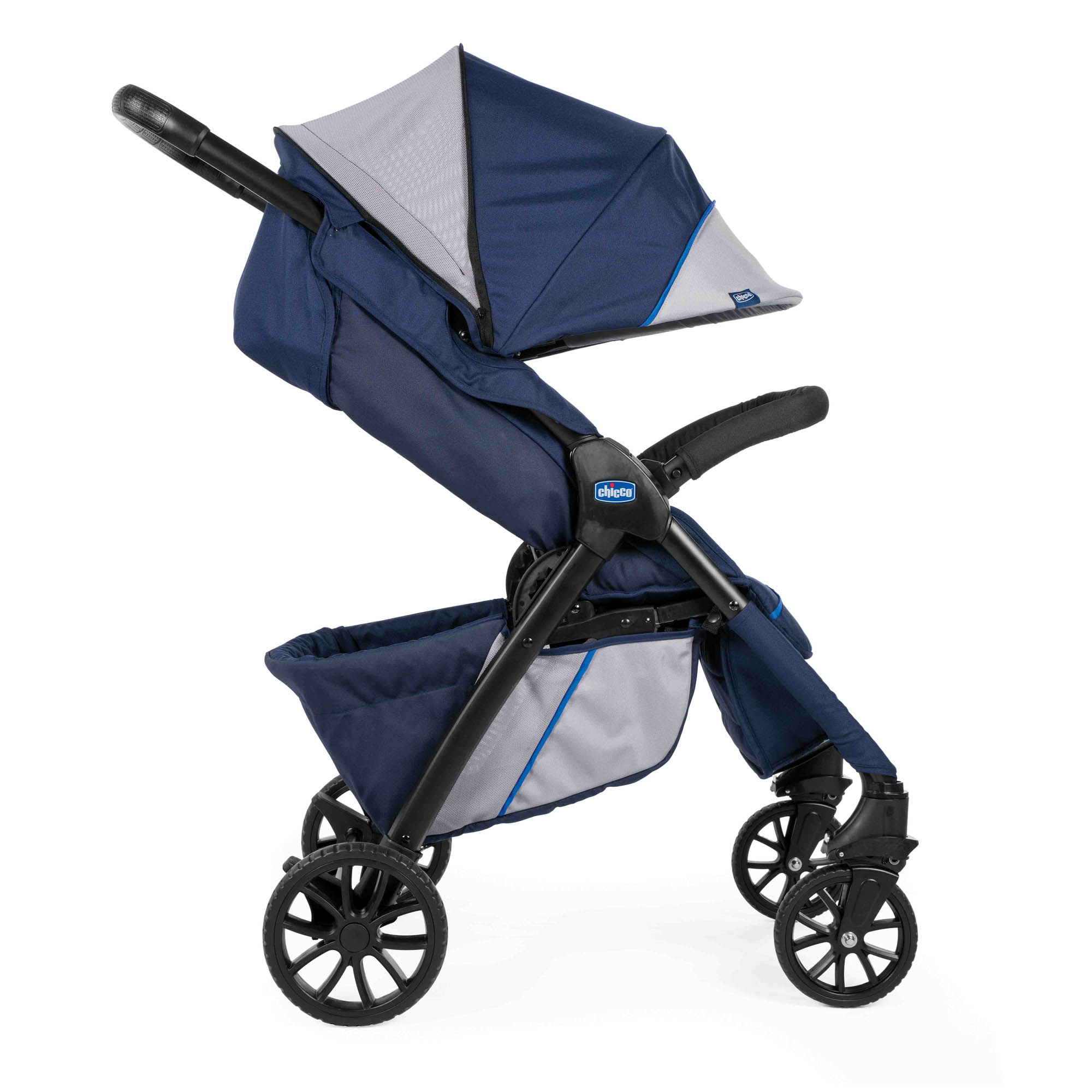 Коляска прогулочная Chicco Kwik.One stroller Blueprint - фото 5