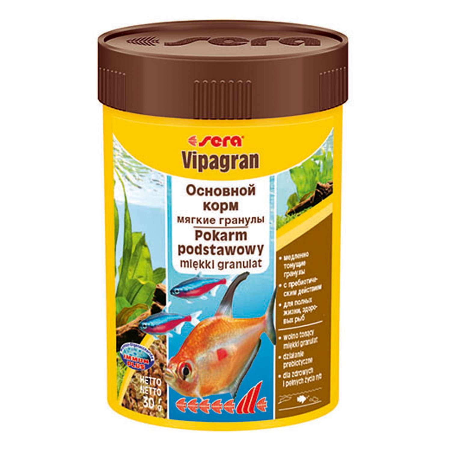 Корм для рыб Sera Vipagran основной гранулы 30г - фото 1