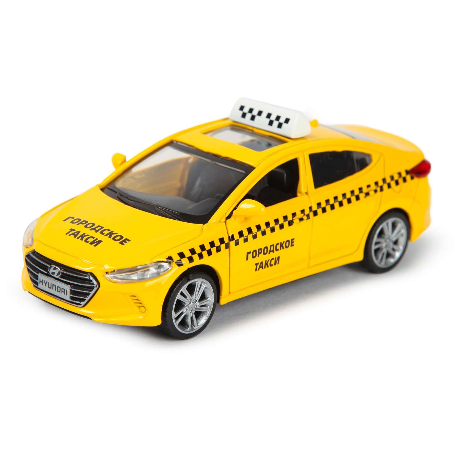 Машина MSZ 1:40 Elantra Taxi Желтая 67372 67372 - фото 1