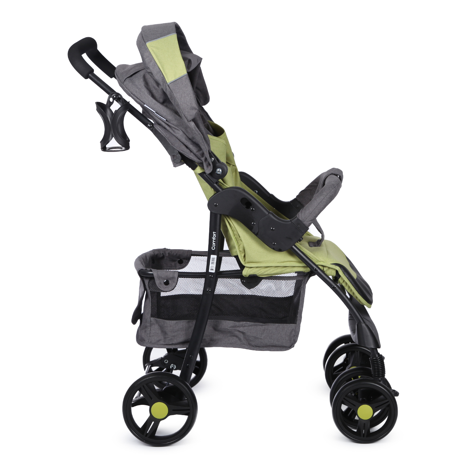 Коляска прогулочная Babyton Comfort Green-Grey - фото 6