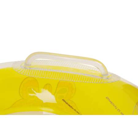 Круг на шею Keidzy для купания малышей желтый бабочки