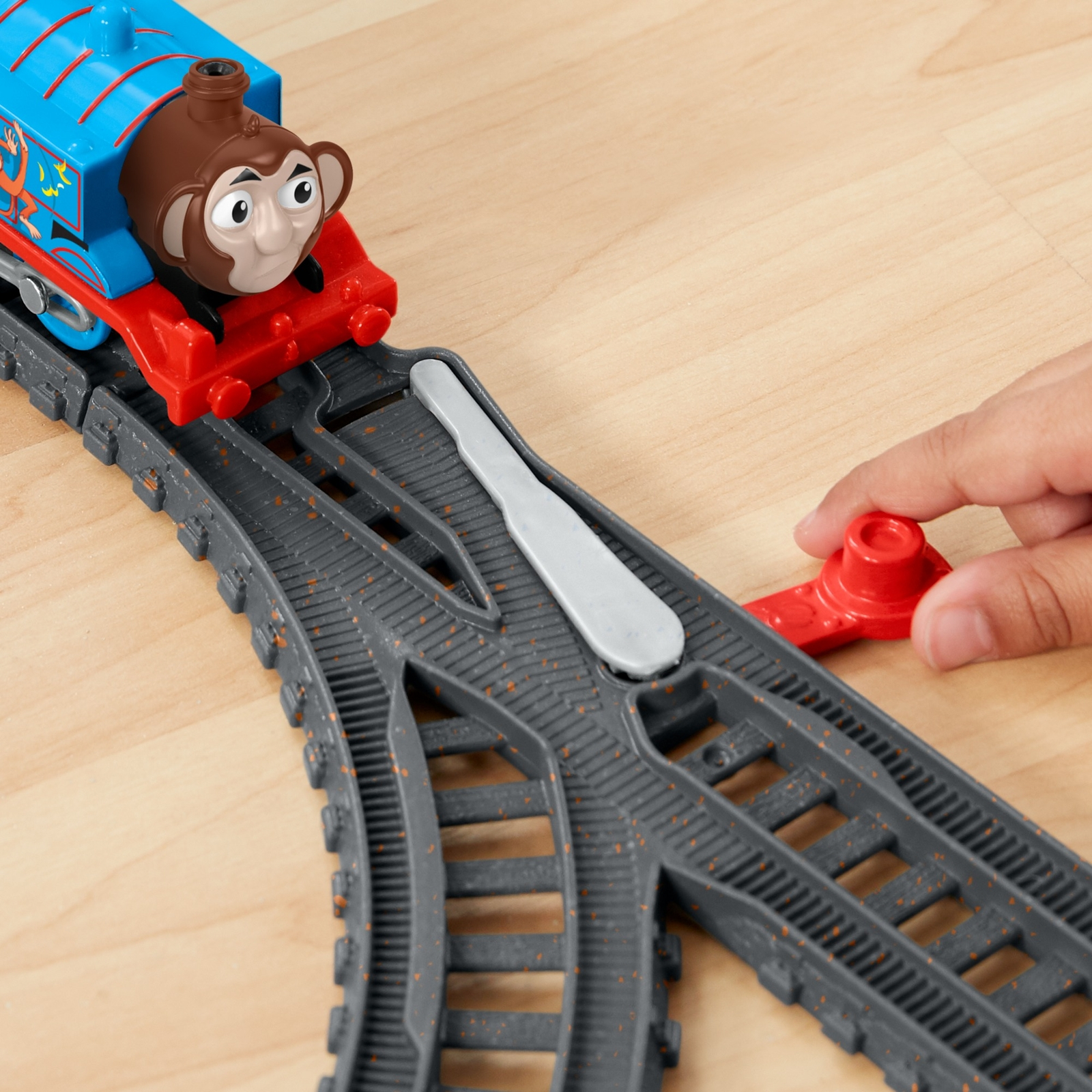 Набор игровой Thomas & Friends Трек-мастер Парк с животными Приключения обезьянок GLK81 GLK81 - фото 9