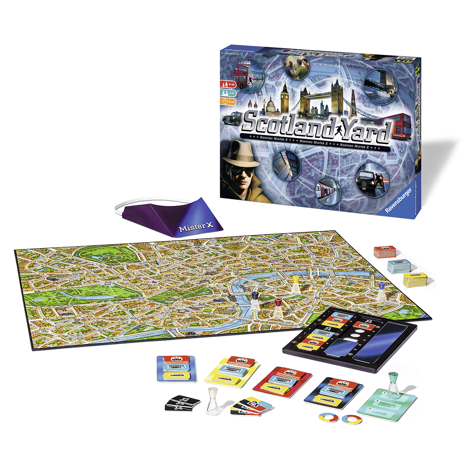 Игра настольная Ravensburger Скотланд ярд 26780 - фото 2