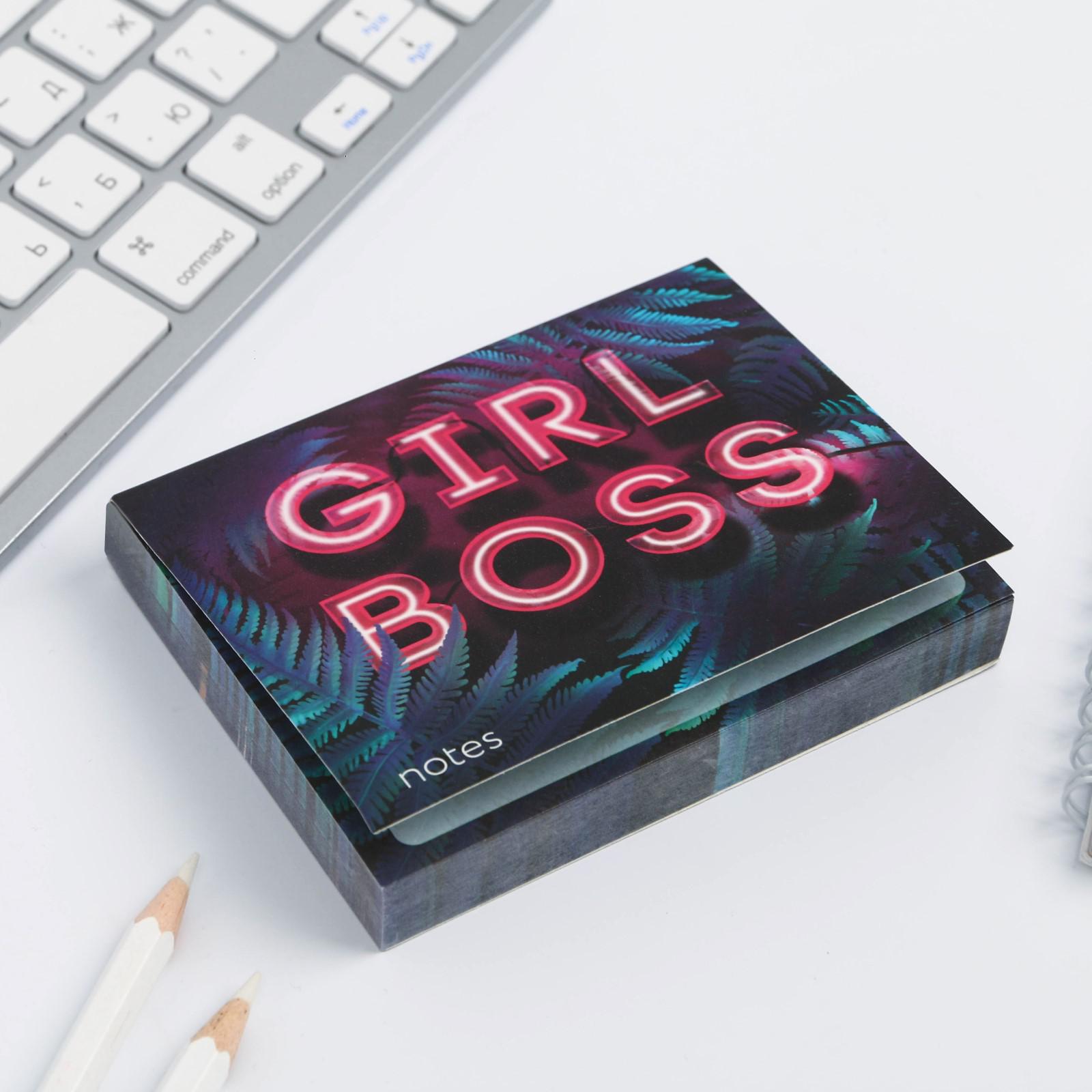 Блок ArtFox бумаги для записей Girl boss отрывные 180 л. - фото 3