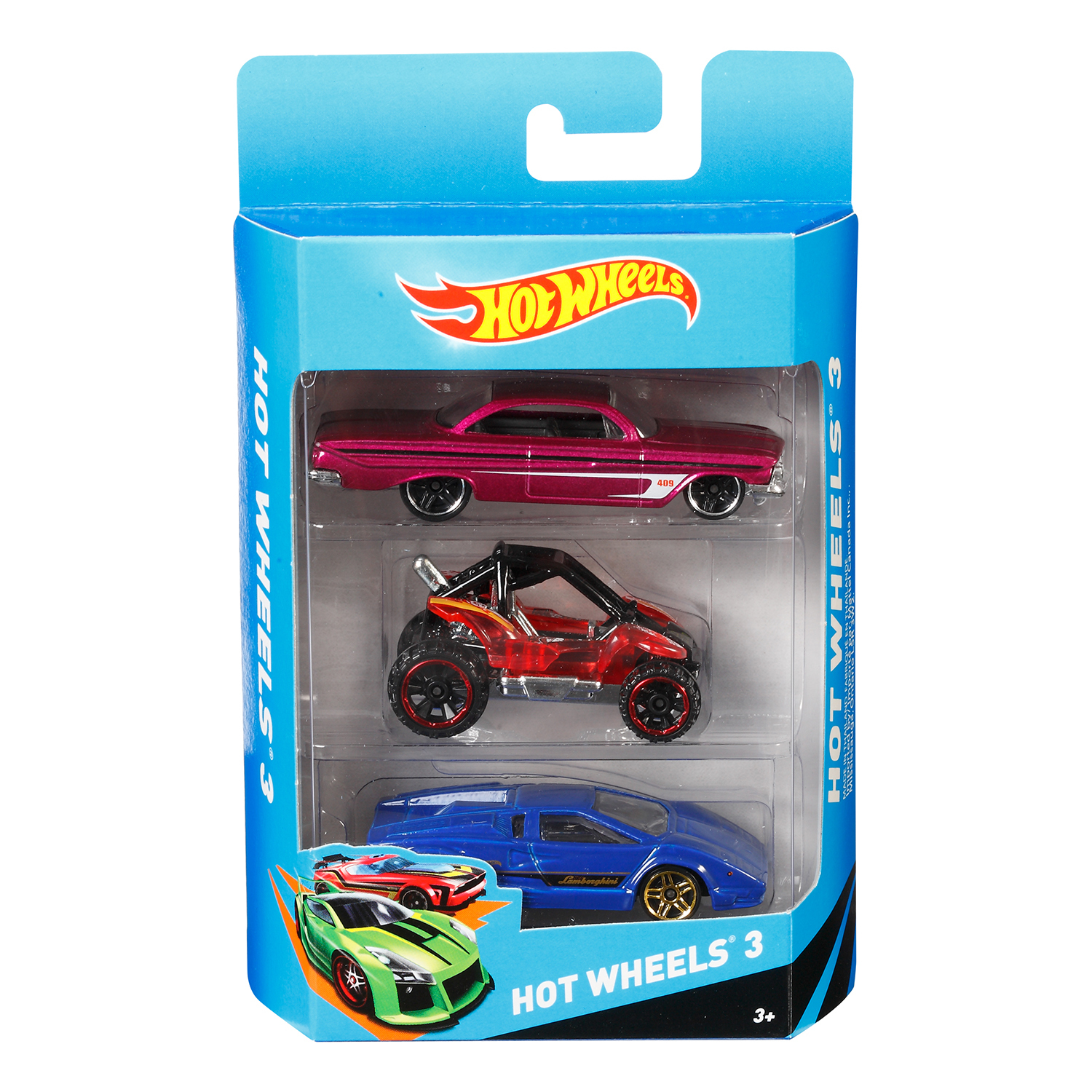 Подарочный набор Hot Wheels из 3 машинок в ассортименте K5904 - фото 49