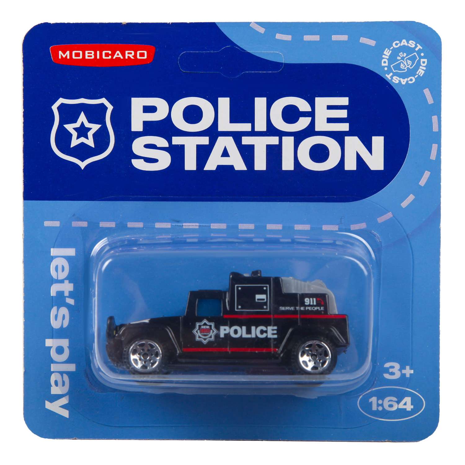 Машинка Mobicaro 1:64 Полиция в ассортименте OTB0583966 - фото 16