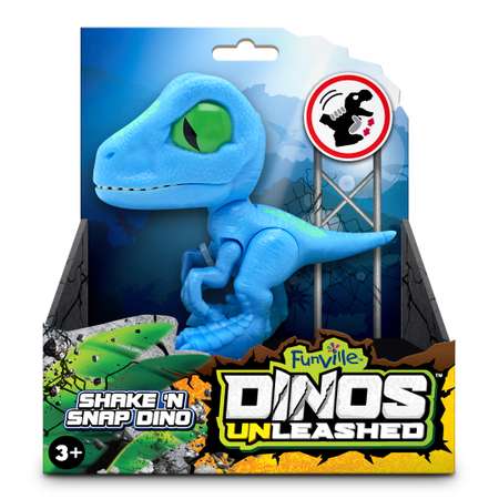 Фигурка динозавра Dinos Unleashed клацающий раптор мини
