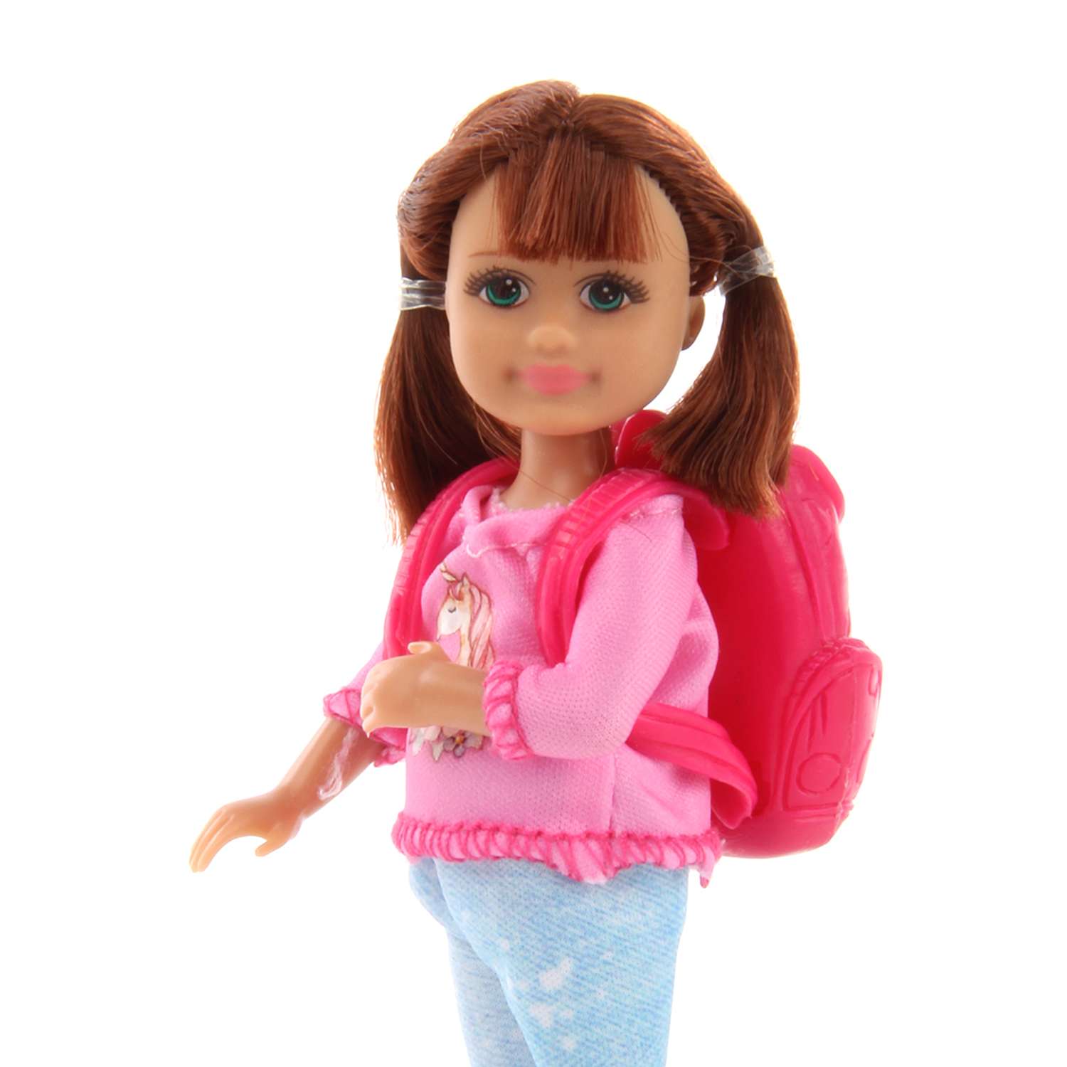 Кукла модель Барби Veld Co с ребенком и палаткой 125547 - фото 4