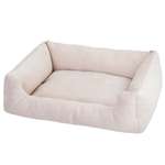 Лежанка для животных Не Один Дома Velvet Lux Mini 53*43*17см Бежевый