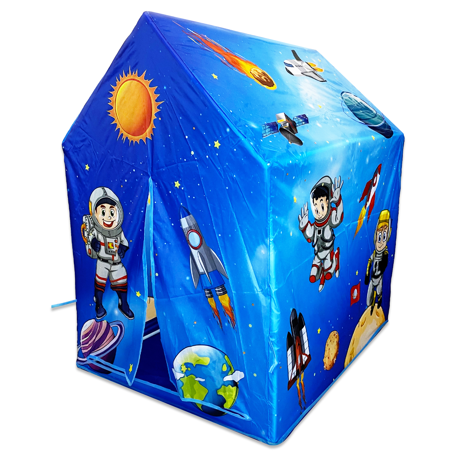 Палатка игровая MINI-TOYS детская космический дом «Space House» купить по  цене 1890 ₽ в интернет-магазине Детский мир