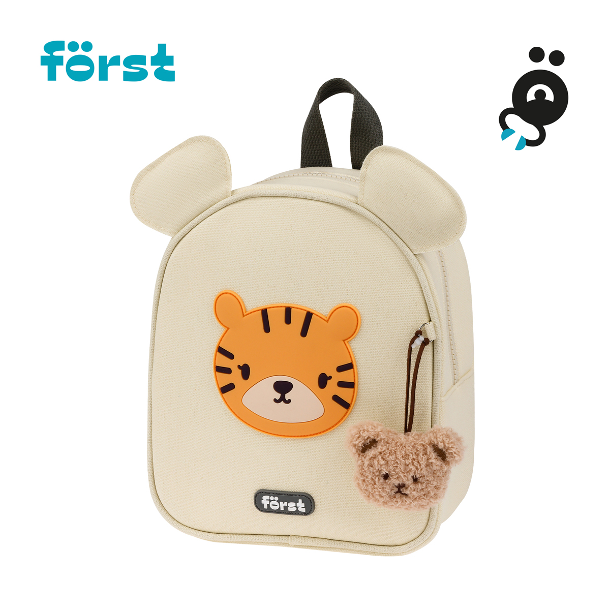 Рюкзак Forst F-Kids Little tiger 25*21*10см 1 отделение уплотненная спинка - фото 2