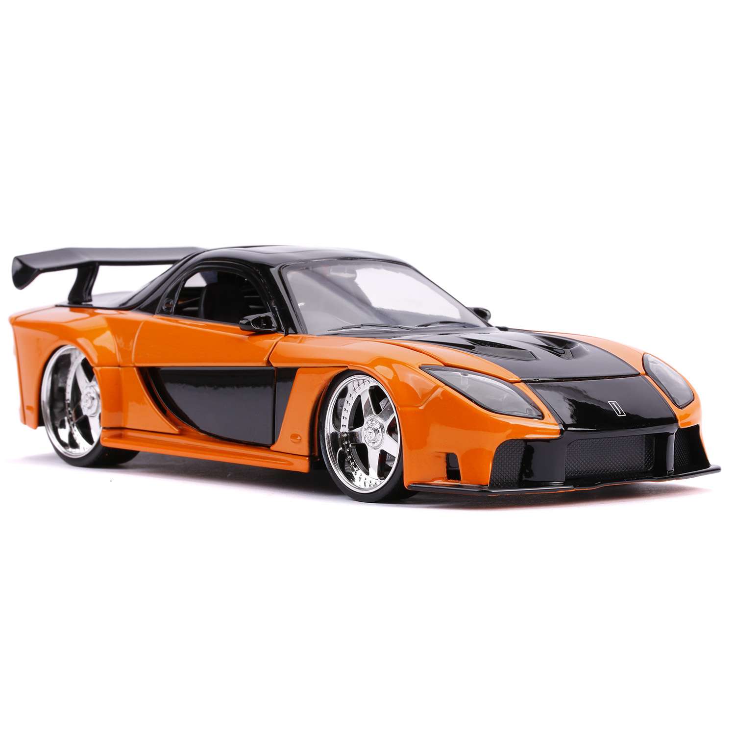 Машина Jada Fast and Furious 1:24 Mazda RX-7 Hans Оранжевая 30732 30732 - фото 12