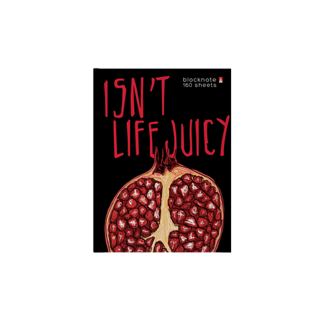 Блокнот АЛЬТ Juicy Life. Гранат А6 110х145 мм клетка 160 листов