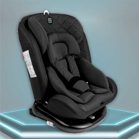 Автокресло детское Brilliant AmaroBaby isofix класс D группа 0+/1/2/3 черный