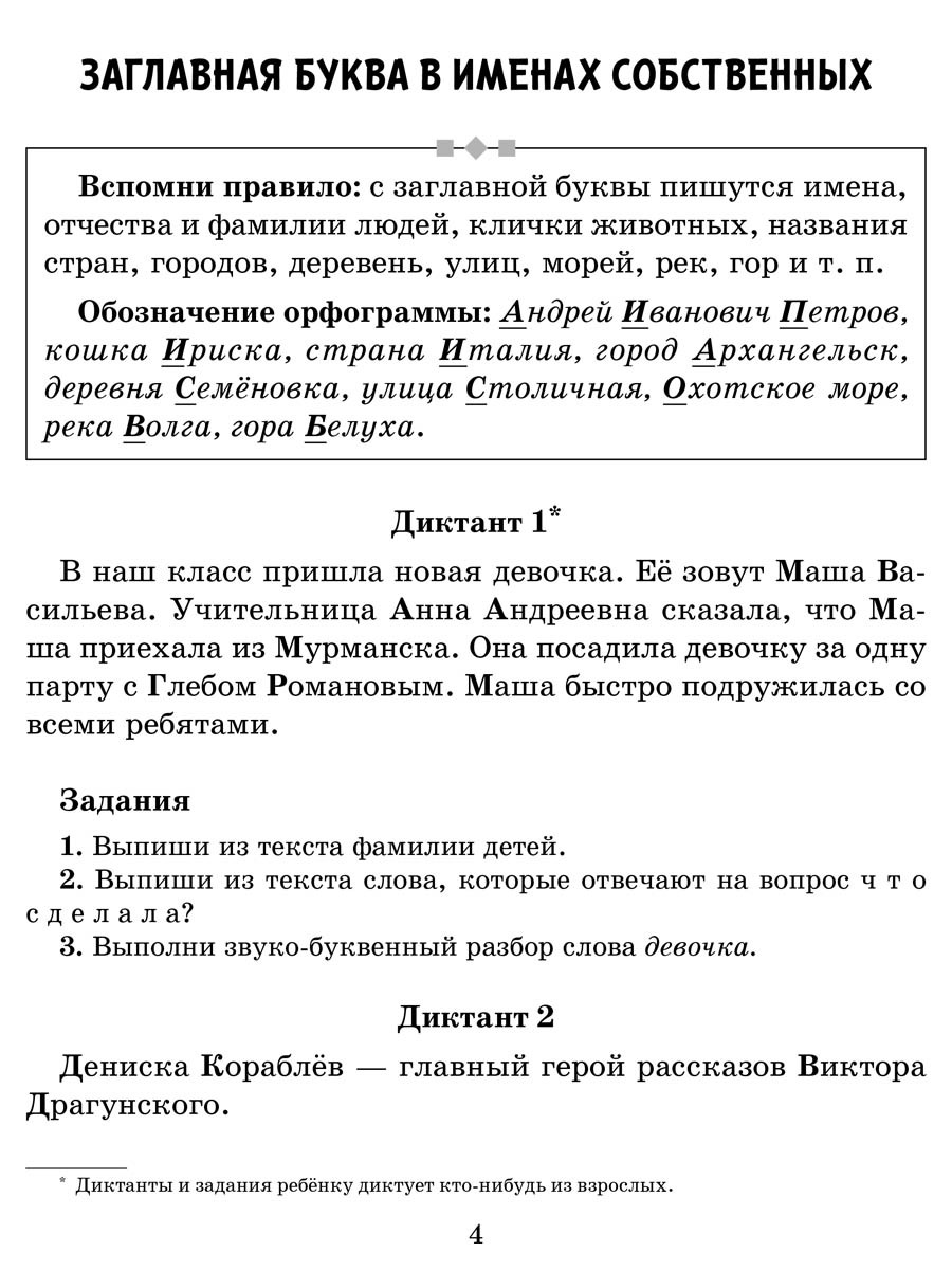 Книга ИД Литера Диктанты по русскому языку с правилами РНО. 1-4 классы - фото 3