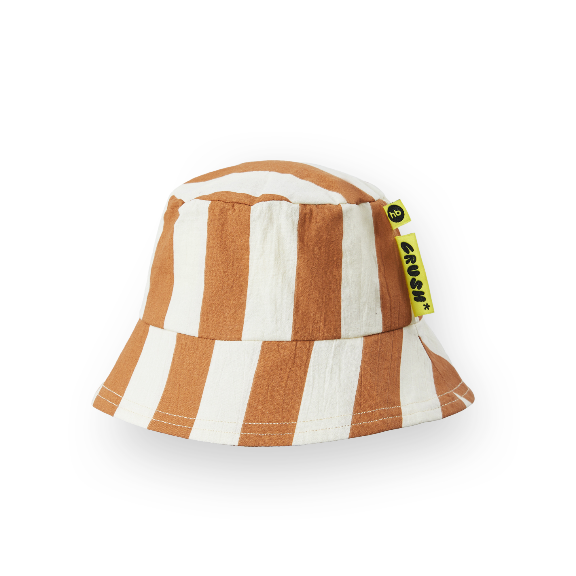 Панама Happy Baby 88113-brown stripe - фото 1