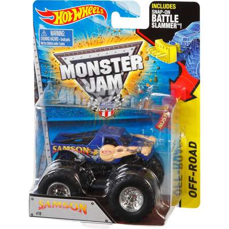 Машина Hot Wheels Monster Jam 1:64 Самсон W4157