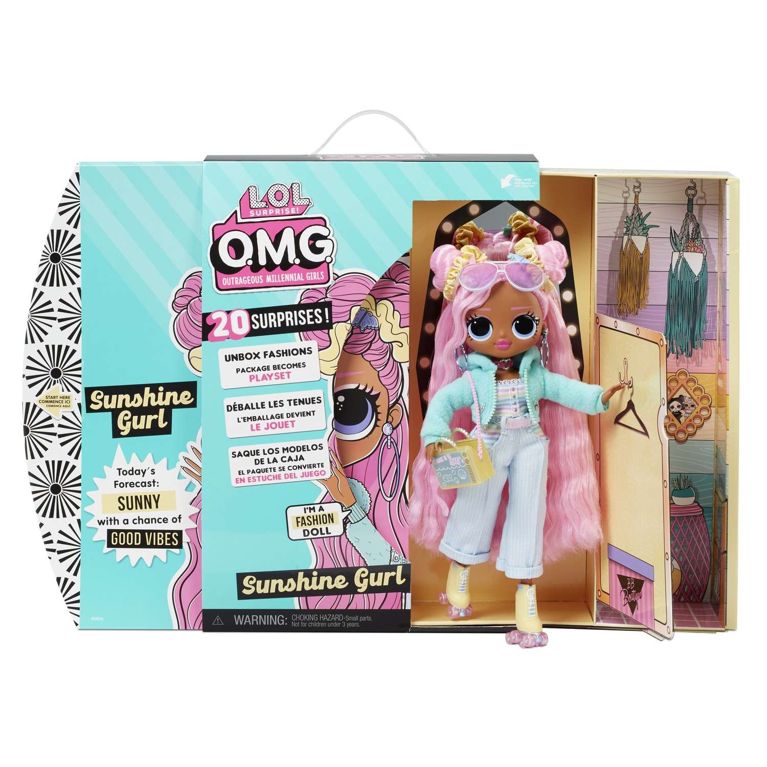 Кукла L.O.L. Surprise! Surprise OMG Doll Series 4.5 Sunshine 572787EUC 572787EUC - фото 3
