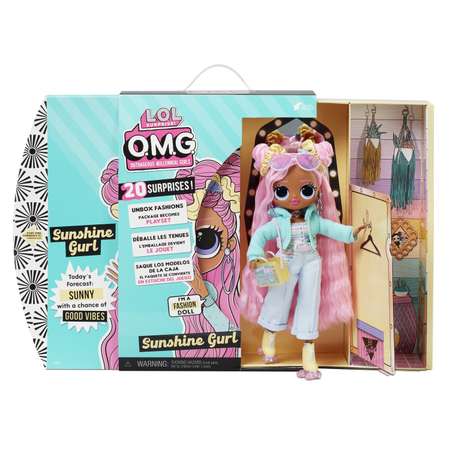 Кукла L.O.L. Surprise! Surprise OMG Doll Series 4.5 Sunshine 572787EUC
