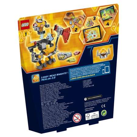 Конструктор LEGO Nexo Knights Боевые доспехи Акселя 70365