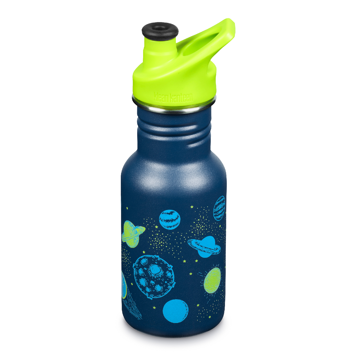 Детская бутылка Klean Kanteen Kid Classic Narrow Sport 12oz Planets 355 мл - фото 2