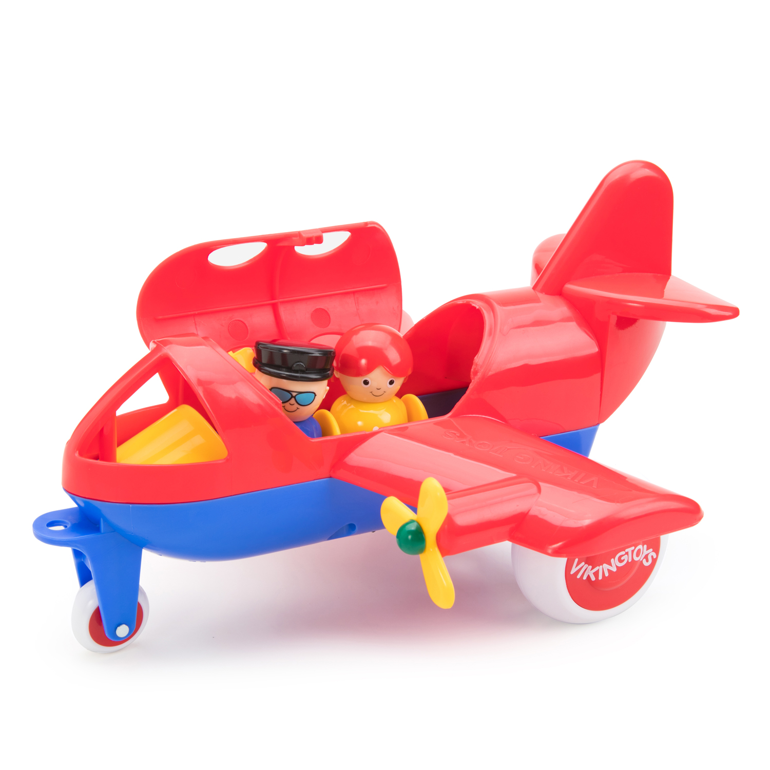 Самолет VIKINGTOYS Jumbo красный 1270 - фото 1