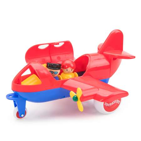 Самолет VIKINGTOYS Jumbo с 2 фигурками