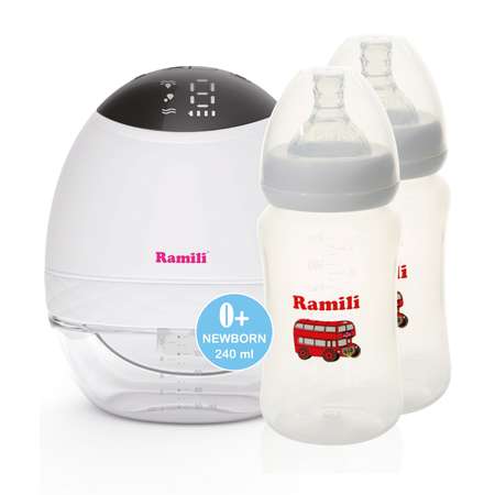 Молокоотсос Ramili С двумя бутылочками SE500240MLX2