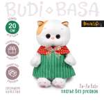 Мягкая игрушка BUDI BASA Ли-Ли BABY в платье без рукавов 20 см LB-124