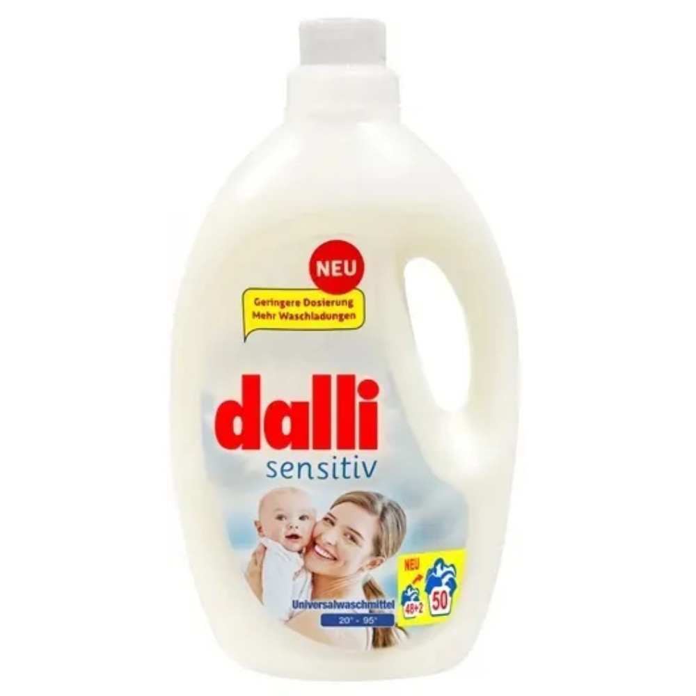 Жидкость для стирки DALLI Sensitive 50 стирок 2.75л - фото 1