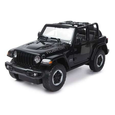 Машина Rastar РУ 1:14 Jeep Wrangler JL Черная 79400