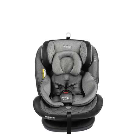 Автокресло Indigo Aero isofix Серый