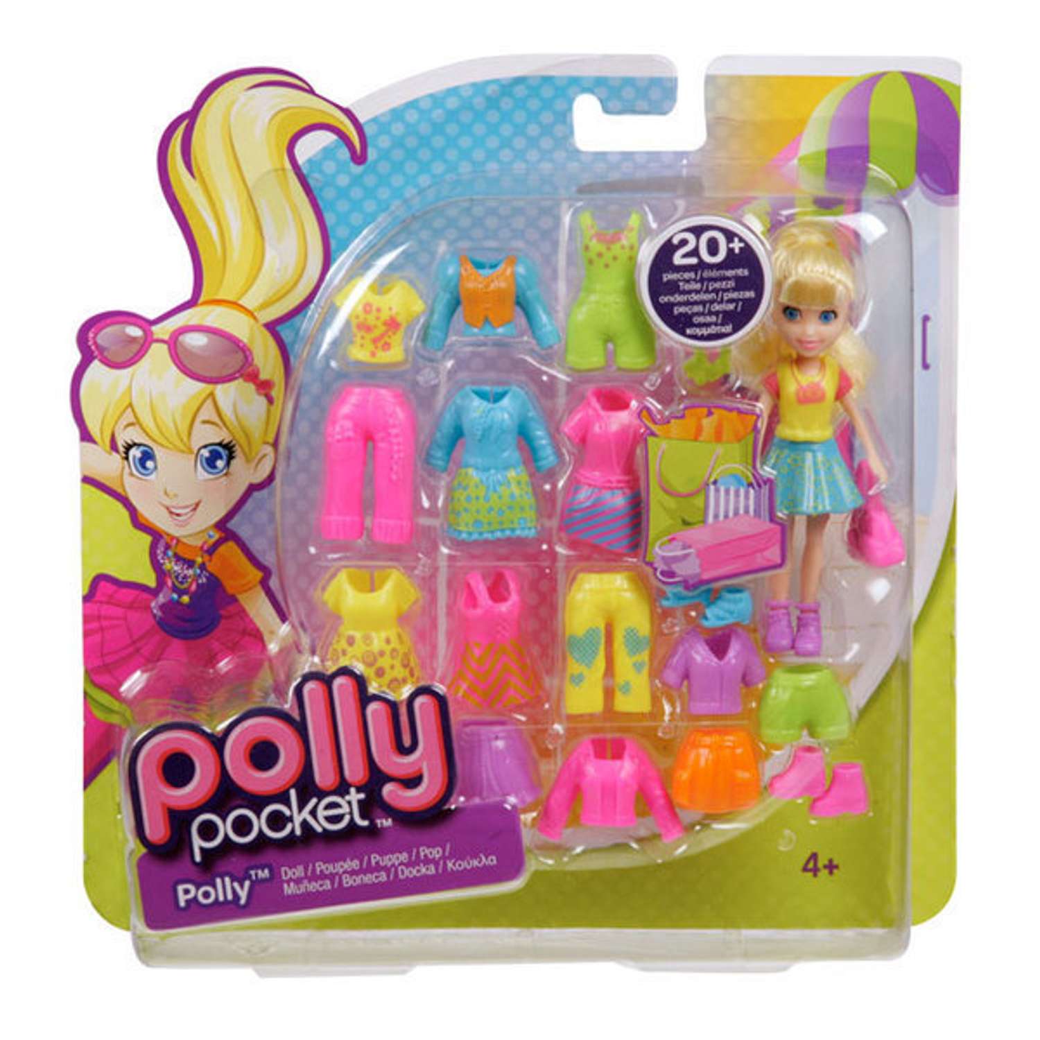 Кукла Barbie POLLY POCKET FASHION с аксессуарами в ассортименте 179755/Y7610 - фото 3