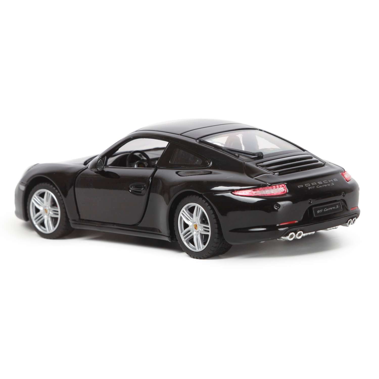 Машина Rastar 1:24 Porsche 911 Черная 56200 56200 - фото 3