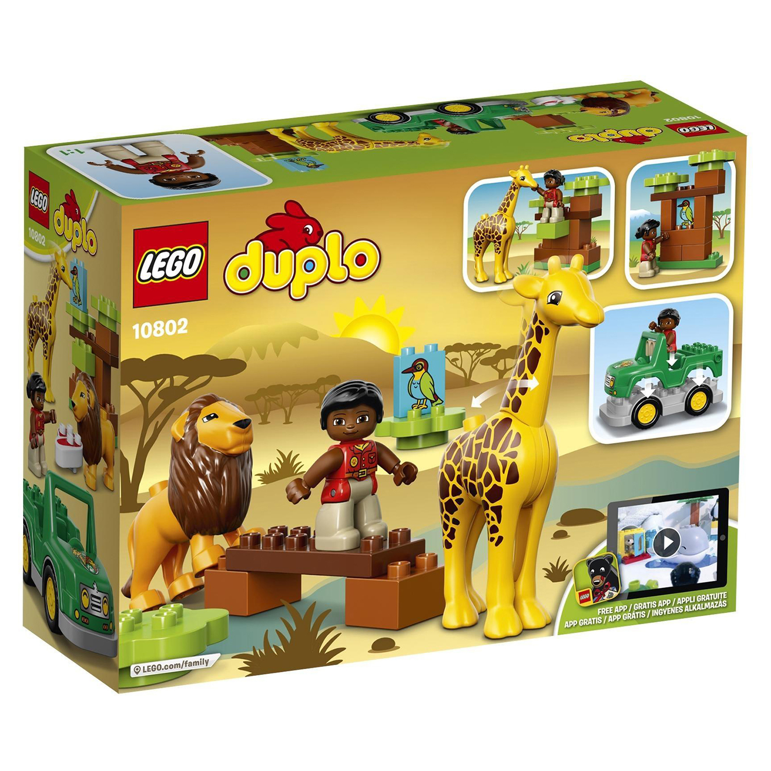 Конструктор LEGO DUPLO Town Вокруг света: Африка (10802) - фото 3