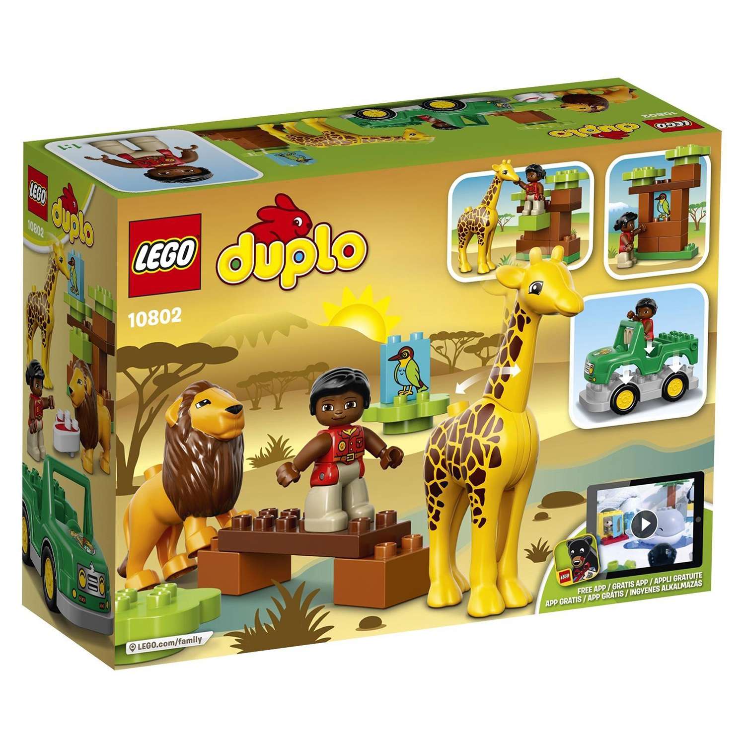Конструктор LEGO DUPLO Town Вокруг света: Африка (10802) - фото 3